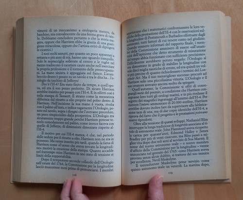 LIBRO LONGITUDINE Dava Sobel 2001 Mondolibri Navigazione - Picture 6 of 8