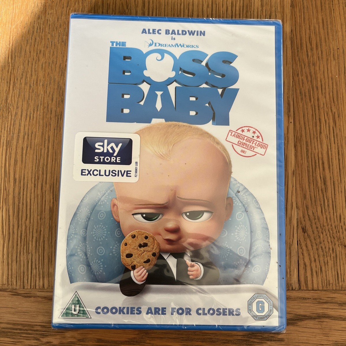 BOSS BABY DVD EXCL SKY Brand New Sealed
