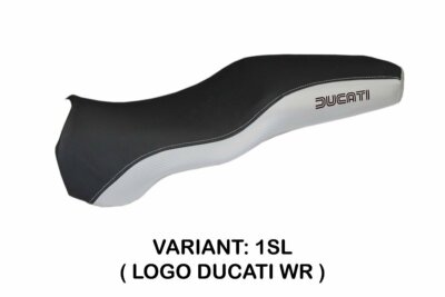 Ducati Sport & Super Sport Tappezzeria Italia Silber Sitzbezug Anti Slip Entwurf