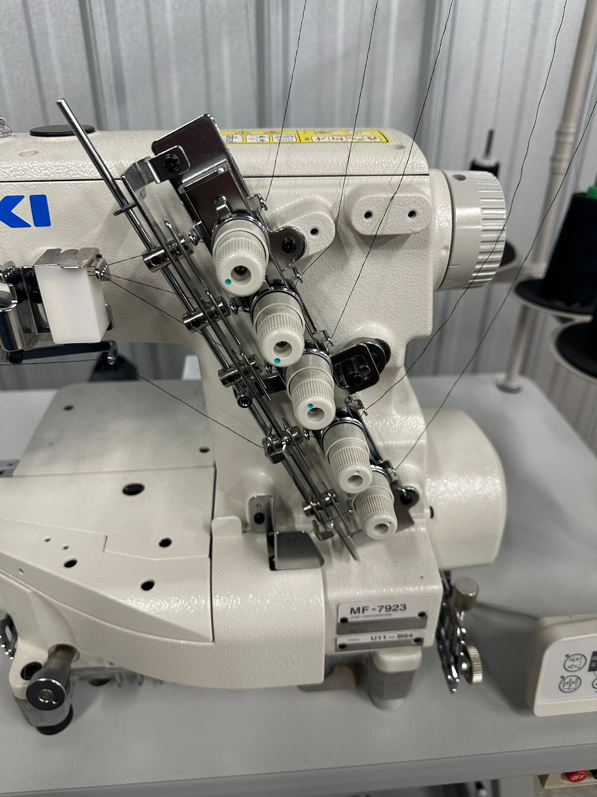 Juki Industrial 3 Needle Top and Bottome Coverstitch Machine eBay