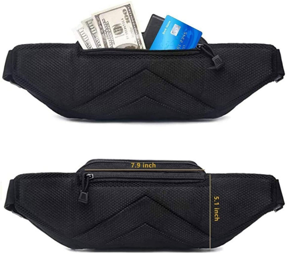 Tactical Pistol Pouch Conceal Carry Fanny Pack Holster Military Tactical Waist Bag