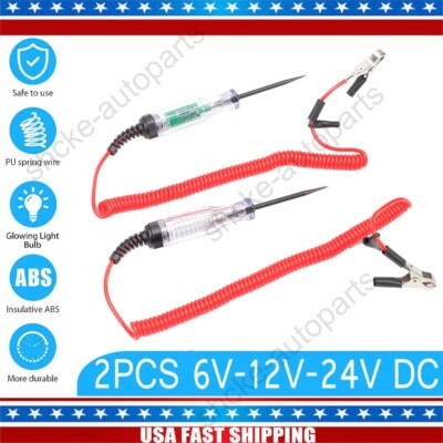 6-24V Digital Electric Voltage Circuit Tester Automotive Test Light Car Truck