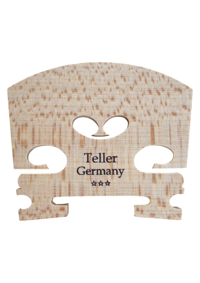 Three star (***) Teller aged maple uncut 1/4 violin bridge blank made in Germany - Image 2 of 2