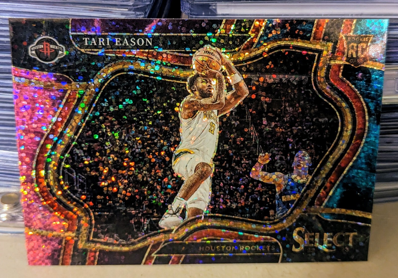 Select Basketball 2022-23 Tari Eason Rookie Courtside Level Cosmic SP SSP 278 RC