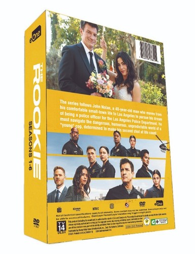 The Rookie :The Complete Series season1-6(22-Disc box Set)New - Afbeelding 3 van 4