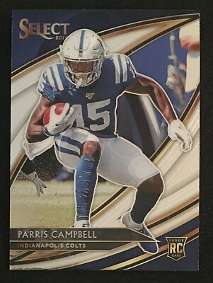 2019 Panini Select Parris Campbell RC Field Level #258 Rookie Football Card