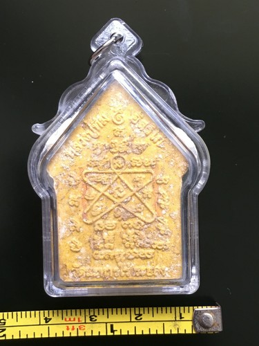 Blessed Clay Khunphaen LP Tim Raharn-Rai Temple Love Charm Thai Magic Amulets - Picture 6 of 6