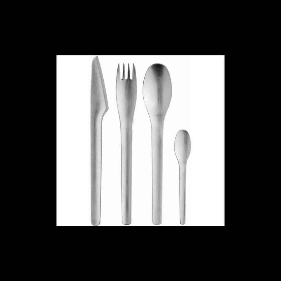 Juego de cubiertos Stelton EM. Acero inoxidable. Erik Magnussen. 24 piezas. ¡NUEVO! Foto 3 de 4