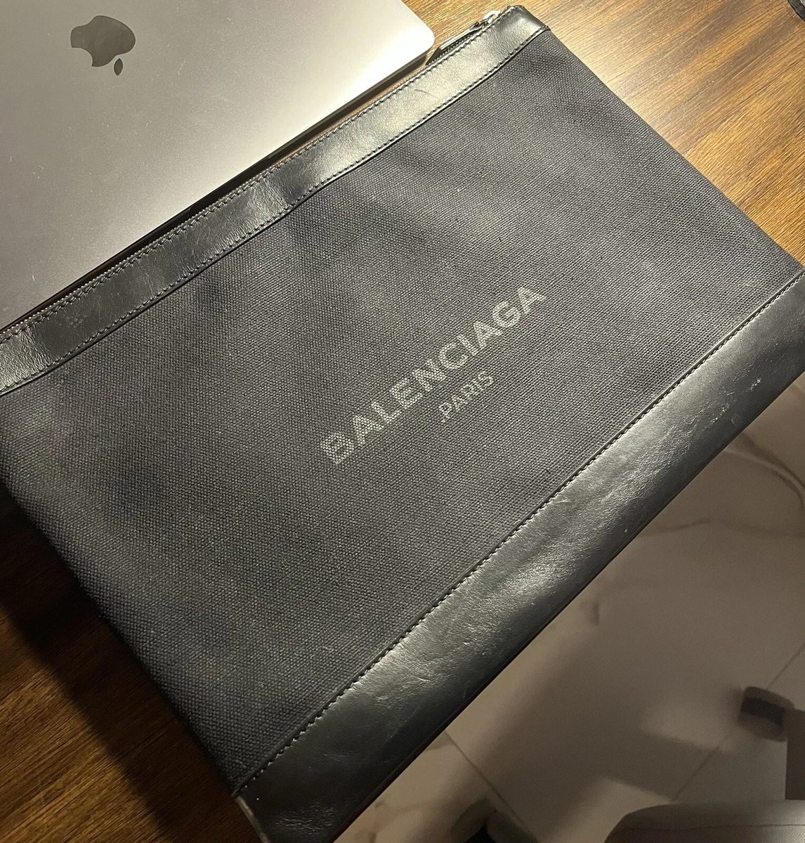 Balenciaga Clip Document Holder/Tablet sleeve/Clutch Hand Bag