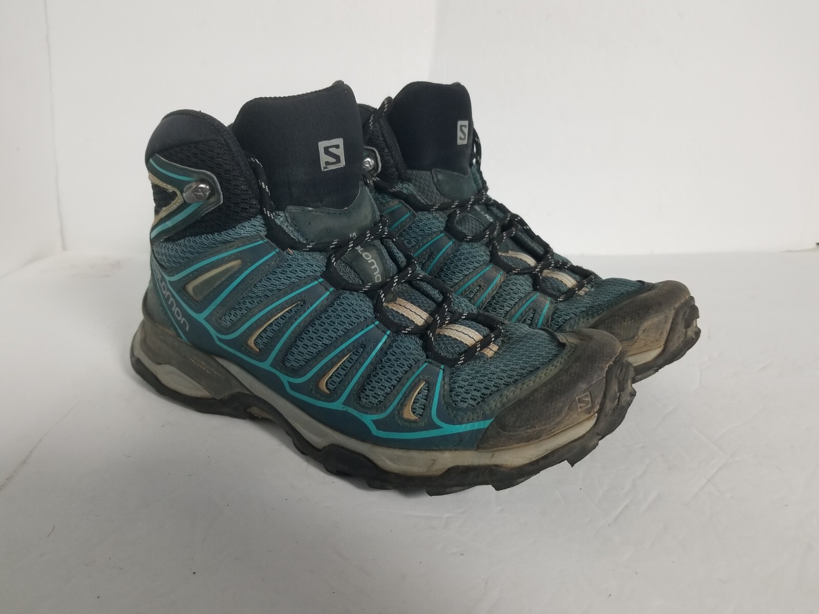 SALOMON scarpe da trekking donna X Ultra Mid trail blu taglia US 7 5 393557