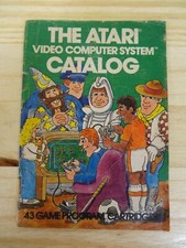 Vintage Atari Video Computer System Catalog 1981 Green Cover