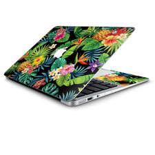 Skin Wrap for Macbook Air 11 Inch, tropical flowers hibiscus hawaii