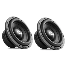 (2) NVX ESW84 200W RMS Single 4-Ohm 8" Subwoofers