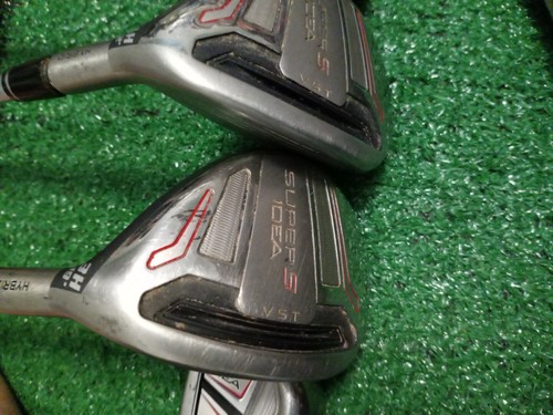 Adams Golf IDEA Super S Irons 5,6,7,8 & 3 Wood ,3h,4h RH Senior Flex Graphite - Picture 20 of 24