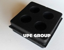 24 pack of anti vibration pads 2x2x3/4" all rubber H/D