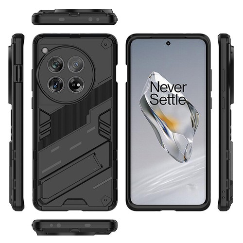 For OnePlus 12, Luxury Shockproof Hybrid Armor KickStand Hard Dual Case Cover - Picture 7 of 24