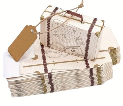 1 Koffer - Geschenkschachtel Geschenkverpackung Geschenkbox 3 X 5 X 7,8 Cm