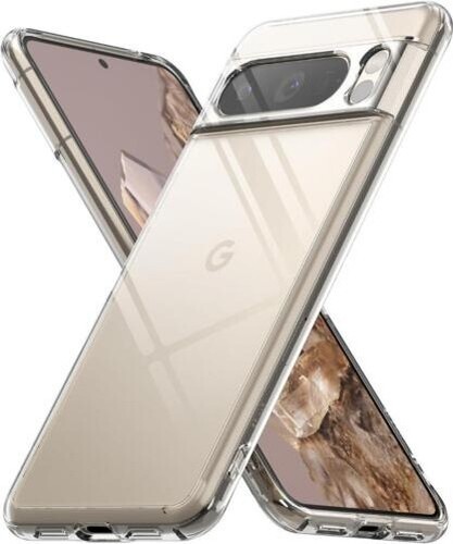 Pour Google Pixel 8 & 8 Pro Étui,Transparent Silicone Étui Téléphone & Écran - Photo 4 sur 16
