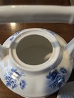Midcentury Arthur Wood "Blue Rose" Porcelain Teapot #6317 - Made in England — photo 6