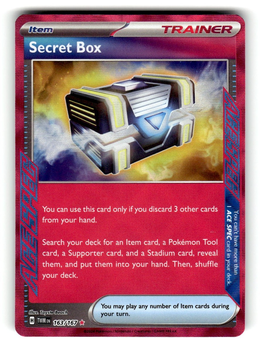 Secret Box ACE SPEC Rare 163/167 SV06: Twilight Masquerade NM | eBay