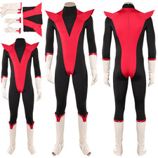 Men's Nightcrawler Cosplay Costume Halloween Kurt Wagner Comic Con Jumpsuit set