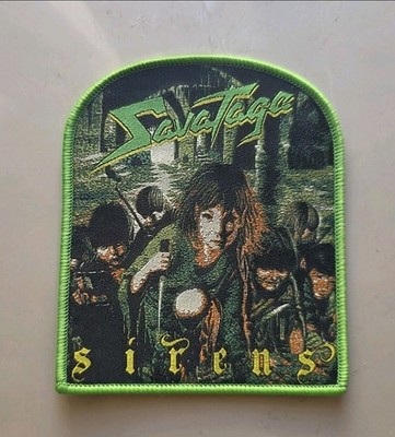Savatage Sirens Woven Patch