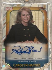 Topps Finest Marvel Carolyn Haynes Autograph Card Rebecca Staab FA-RS 2026