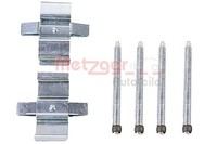 ZubehöRsatz Scheibenbremsbelag Hinten Metzger 109 1765 FüR Mercedes