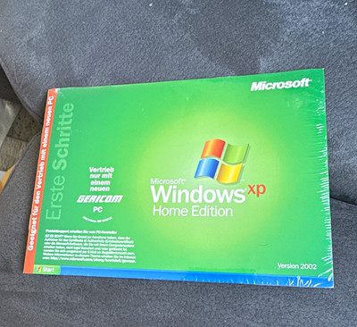 Microsoft Windows XP Home OEM   Gericom Recovery CD   original versiegelt  a