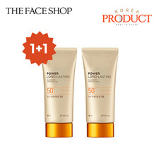 The Face Shop Natural Sun Eco Power Long Lasting Sunscreen 80ml x2 SPF50 PA  