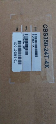 NEW With Box CISCO CBS350-24T-4X   24-Port1G UTP  4x 10G SFP Switch