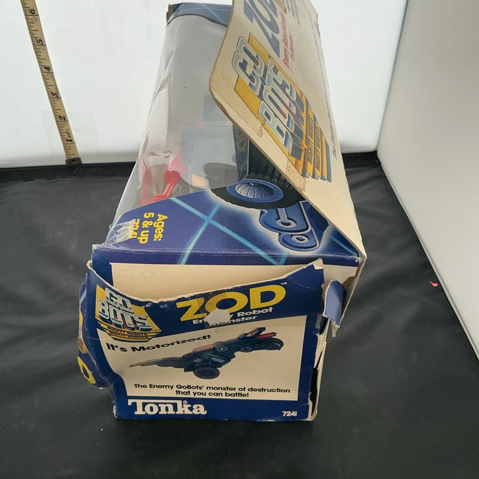 FIGURA MONSTRUO ROBOT ENEMIGO TONKA GOBOTS ZOD NUEVA EN CAJA Foto 4 de 4