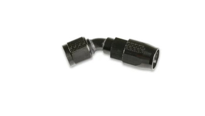 Earls -6AN 45° Swivel-Seal Hose End Black Aluminum AN Fitting