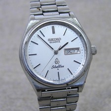 [Esclusiva Giappone!] Orologio vintage anni '80 Seiko Silverwave 8229-6000 Kanji giorno/data