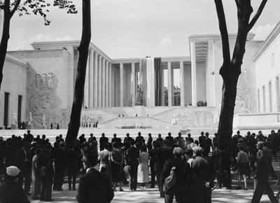Inauguration Palais de Tokyo at Universal Exhibition Paris May 24- 1937 Photo 1