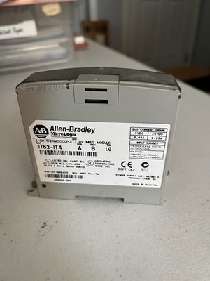Allen Bradley 1762-IT4 MicroLogix Thermocouple / MV Input Module