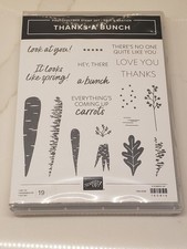 Stampin Up NEW THANKS A BUNCH Photopolymer Stamp Set