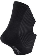12 Paar Tennissocken in schwarz, Sportsocken Socken Freizeitsocken, STARK SOUL®