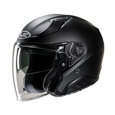 HJC RPHA 31 Plain Open Face Jet Motorcycle Helmet Matt Black Bluetooth Integrate