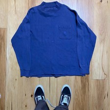 Ralph Lauren Chaps Made In Usa Men S Blue Moc...