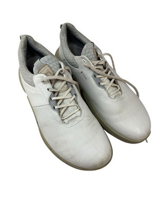 ECCO BIOM Hybrid 4 GORE-TEX Golf Shoes White Concrete  Men's Size 10 -10.5