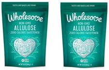 Wholesome Allulose Sweetener, 12-Ounce Bag, Zero Calorie 12 Ounce (Pack of 2) 
