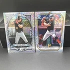 2026 Bowman Chrome Konnor Griffin Mojo & Bowman Sterling Mojo 2 Card Lot Pirates