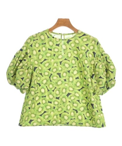 Maglie par ef-de Blouses GreenxBlack(Patterned) 9(Approx. M) 2200709549079