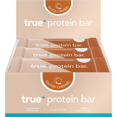 True Protein Protein Bar Salted Caramel 12x63g