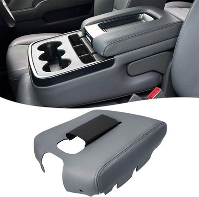 Center Console Cover Silverado Sierra 2014-2018, Jump Seat Dark Gray