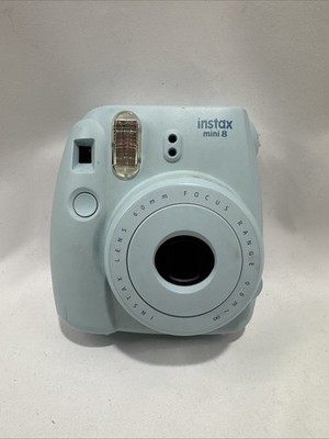 Fujifilm instax mini 8 Instant Film Camera - Ice Blue,  Tested and Working