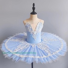 Professional Ballet Tutu Girls Blue Pink Ballerina Party Dress Adult Women