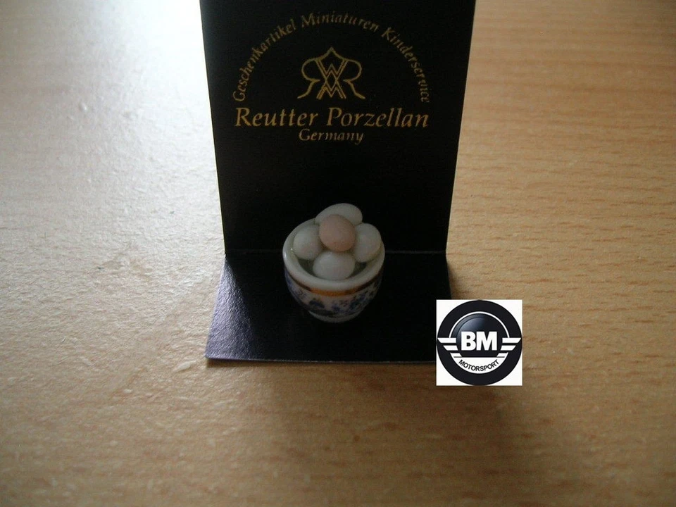 Reutter Porzellan Eierschüssel / Egg Bowl Puppenstube Dollhouse 1:12 Art 1.914/0 - Bild 3 von 4
