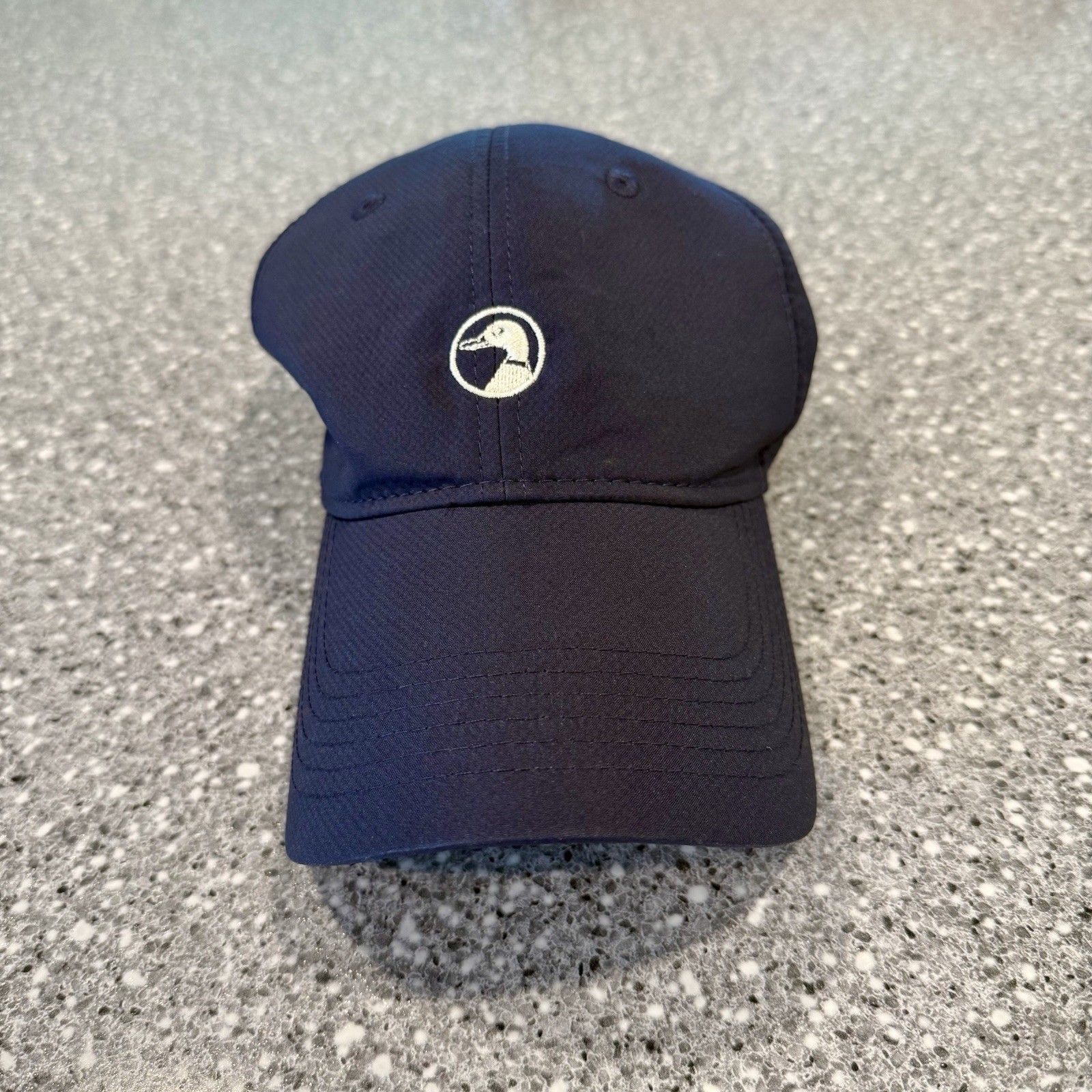 Duck Head Navy Blue Performance Throwback Hat Adj… - image 1